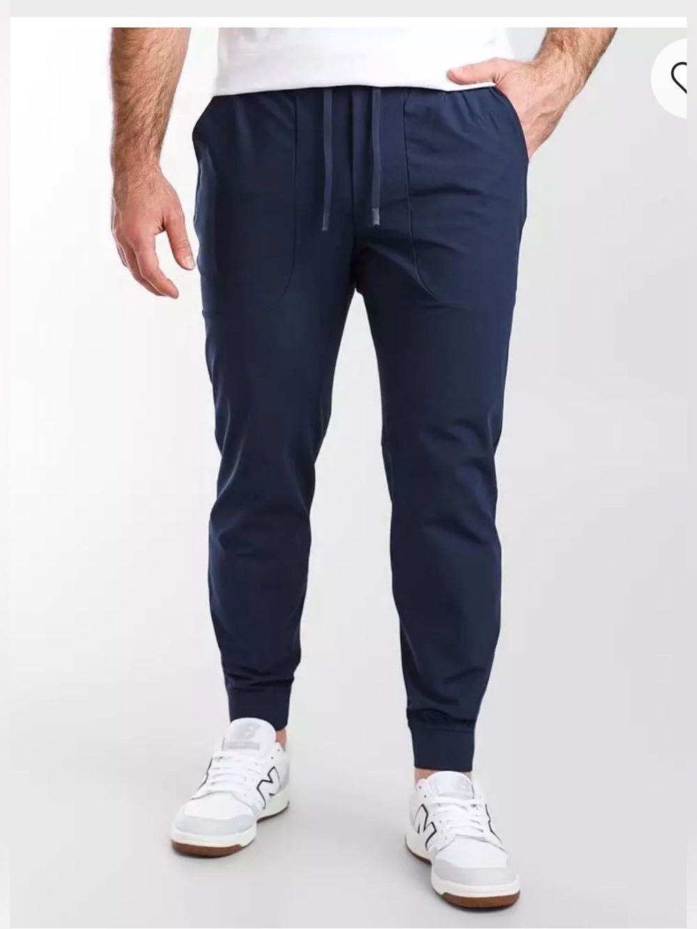 7 Diamonds Infinity Joggers Blue Stretch , size M